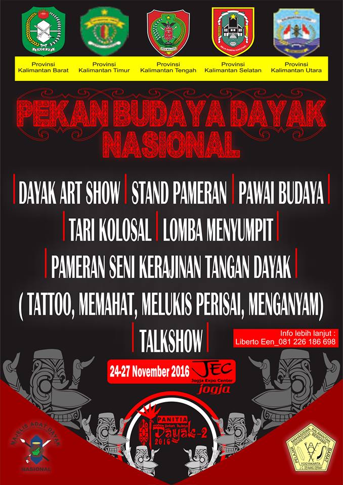 Pekan Budaya Dayak Nasional (PBDN) II 2016 - JEC