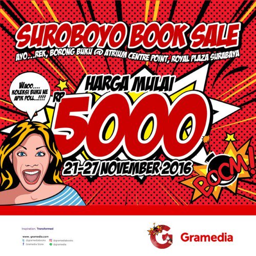 Suroboyo Book Sale 2016