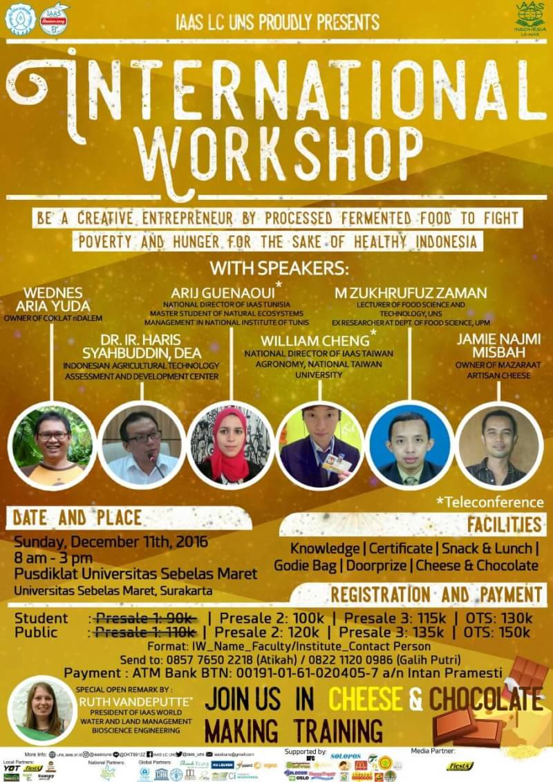 International Business Workshop in Universitas Sebelas Maret - Solo