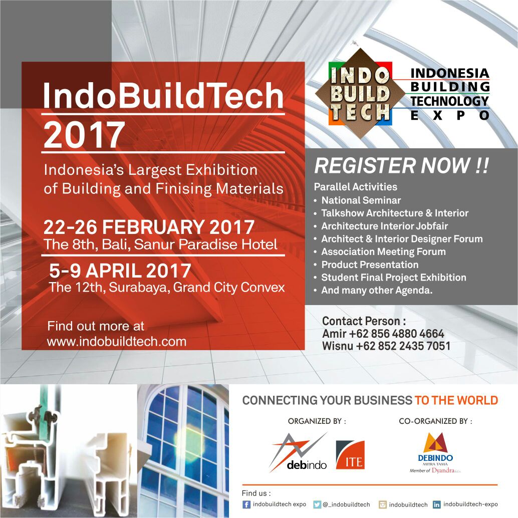 Indobuildtech Expo Bali 2017