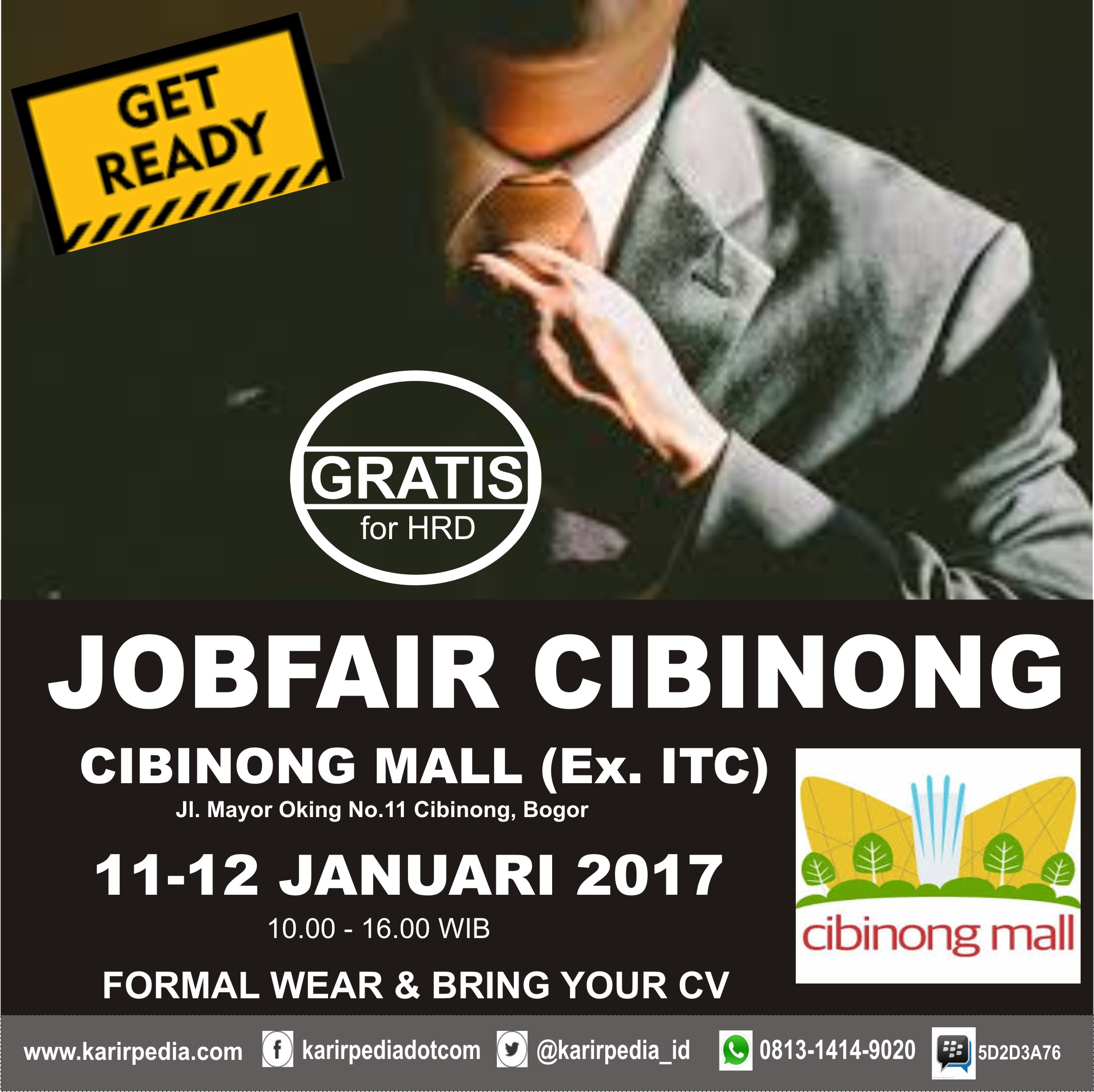 JobFair Cibinong Mall - Januari 2017