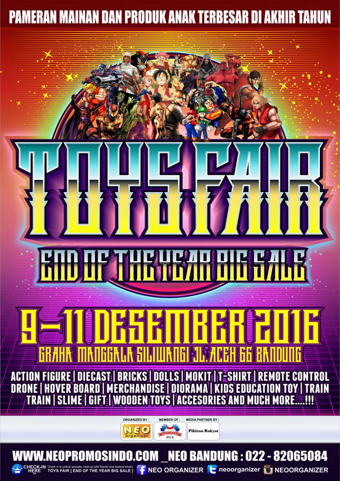 Toys Fair End Of Year Big Sale 2016 - Bandung