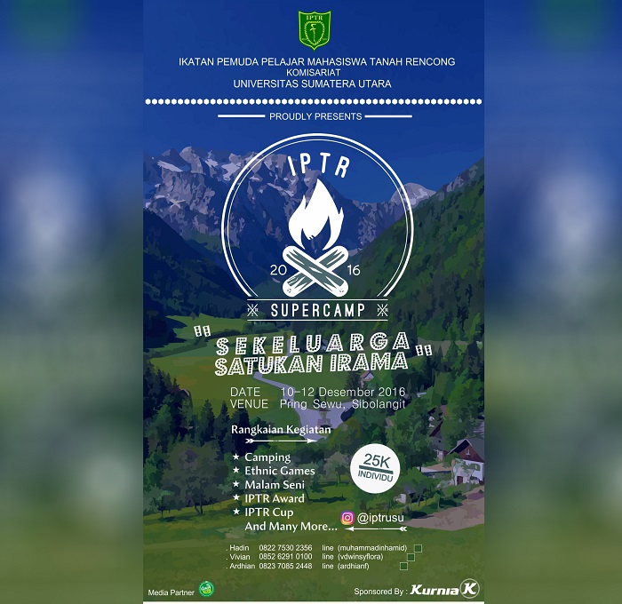 IPTR Supercamp 2016 - Berastagi