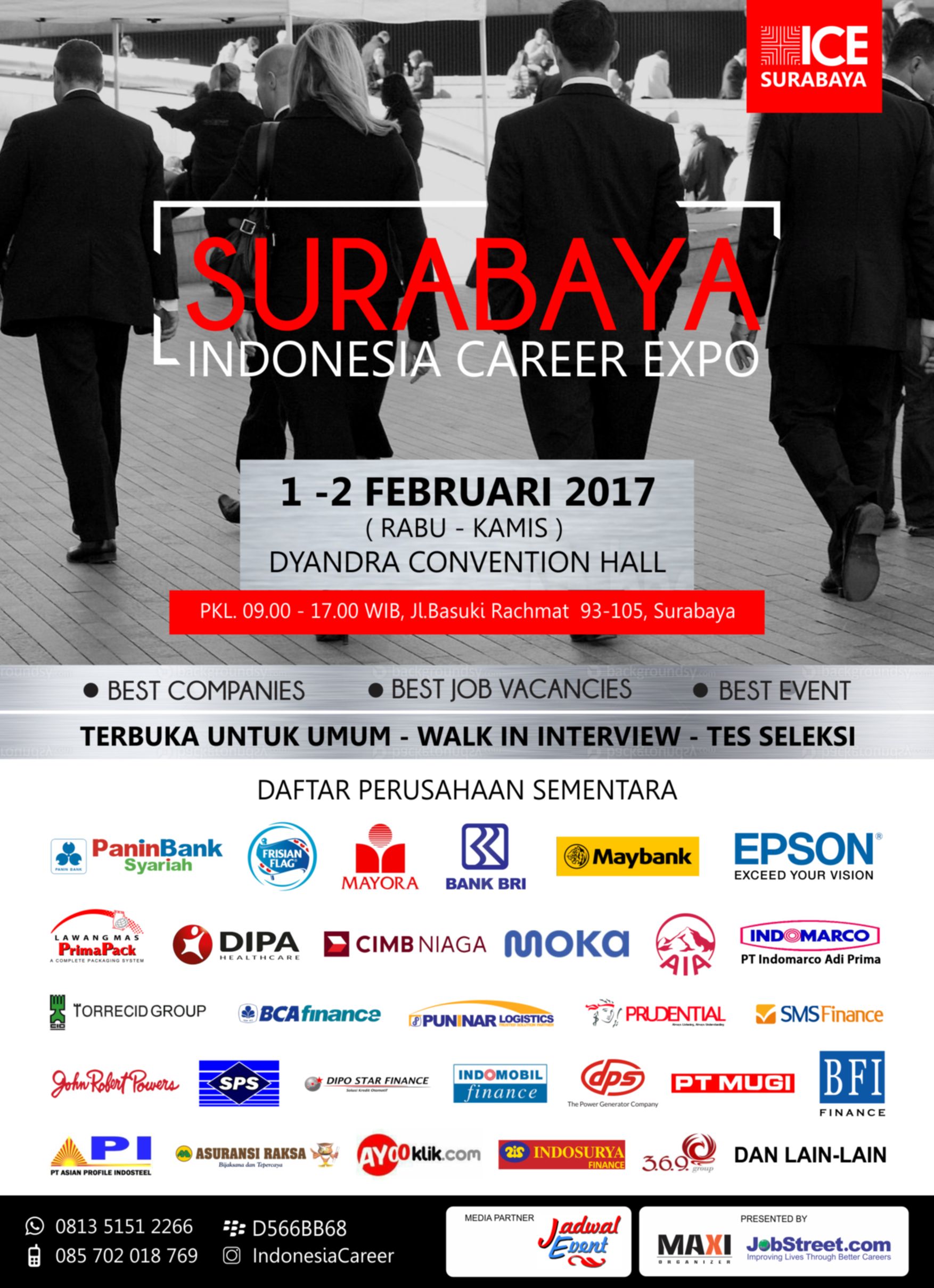 [Job Fair] Indonesia Career Expo - Februari 2017
