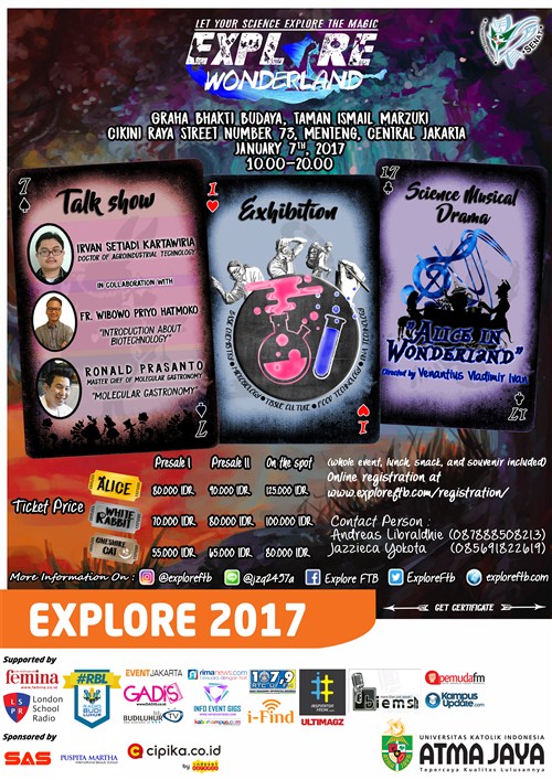 Explore Wonderland - Talkshow & Exhibiton of Science