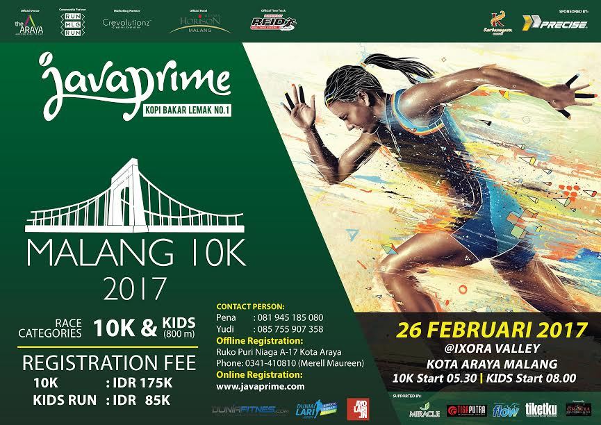 JAVAPRIME MALANG 10K 2017