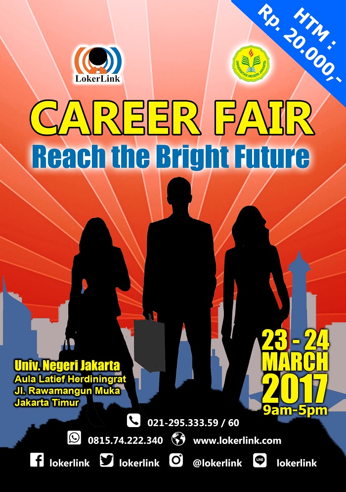 [Job Fair] Career Fair LokerLink, Reach the Bright Future - Maret 2017