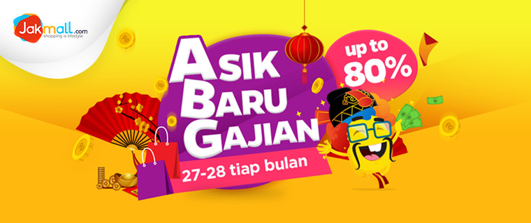 Asik Baru Gajian (ABG) - Diskon Spesial hingga 80%