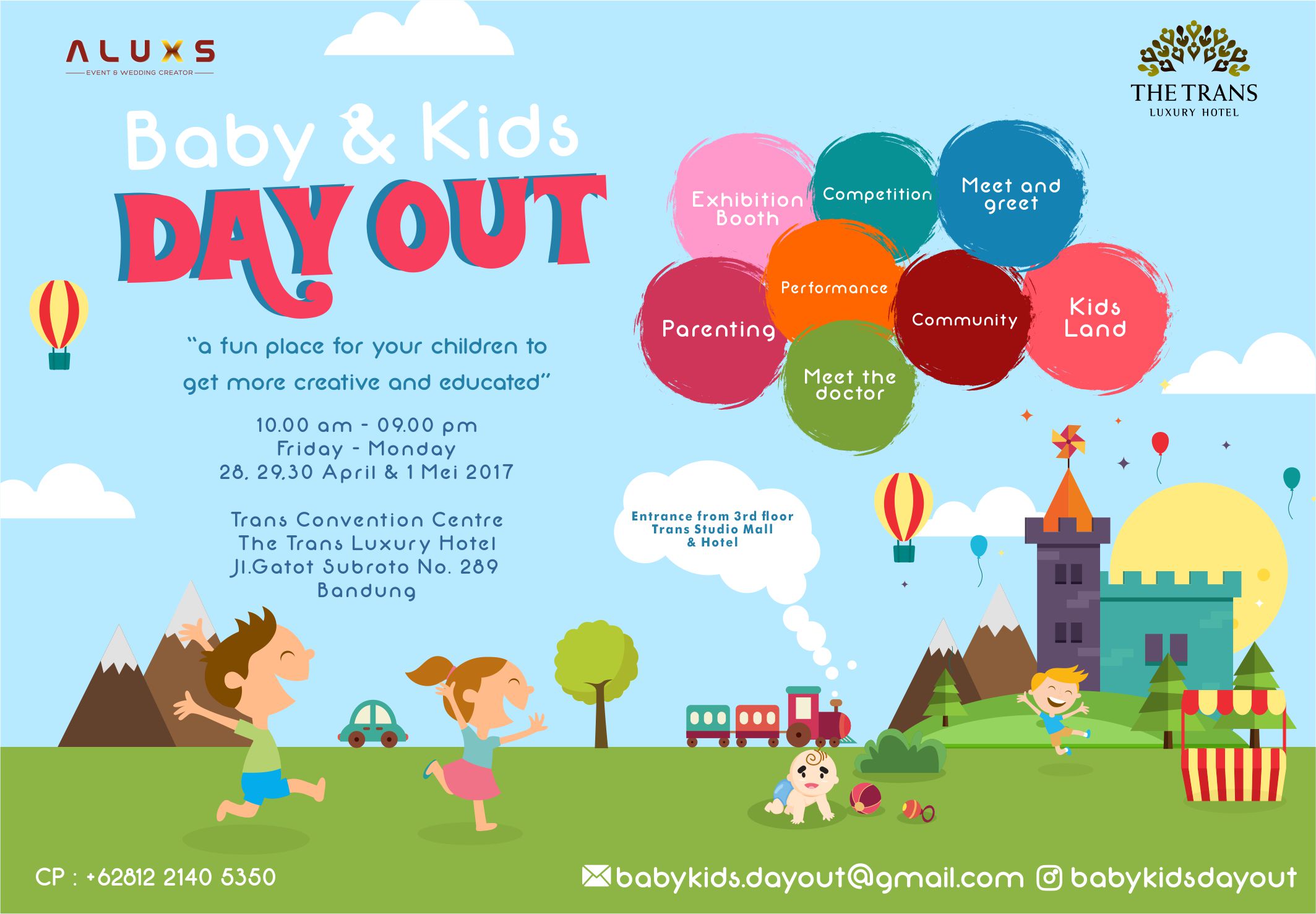 BABY & KIDS DAY OUT "a fun place for your children to get more creative and educated"