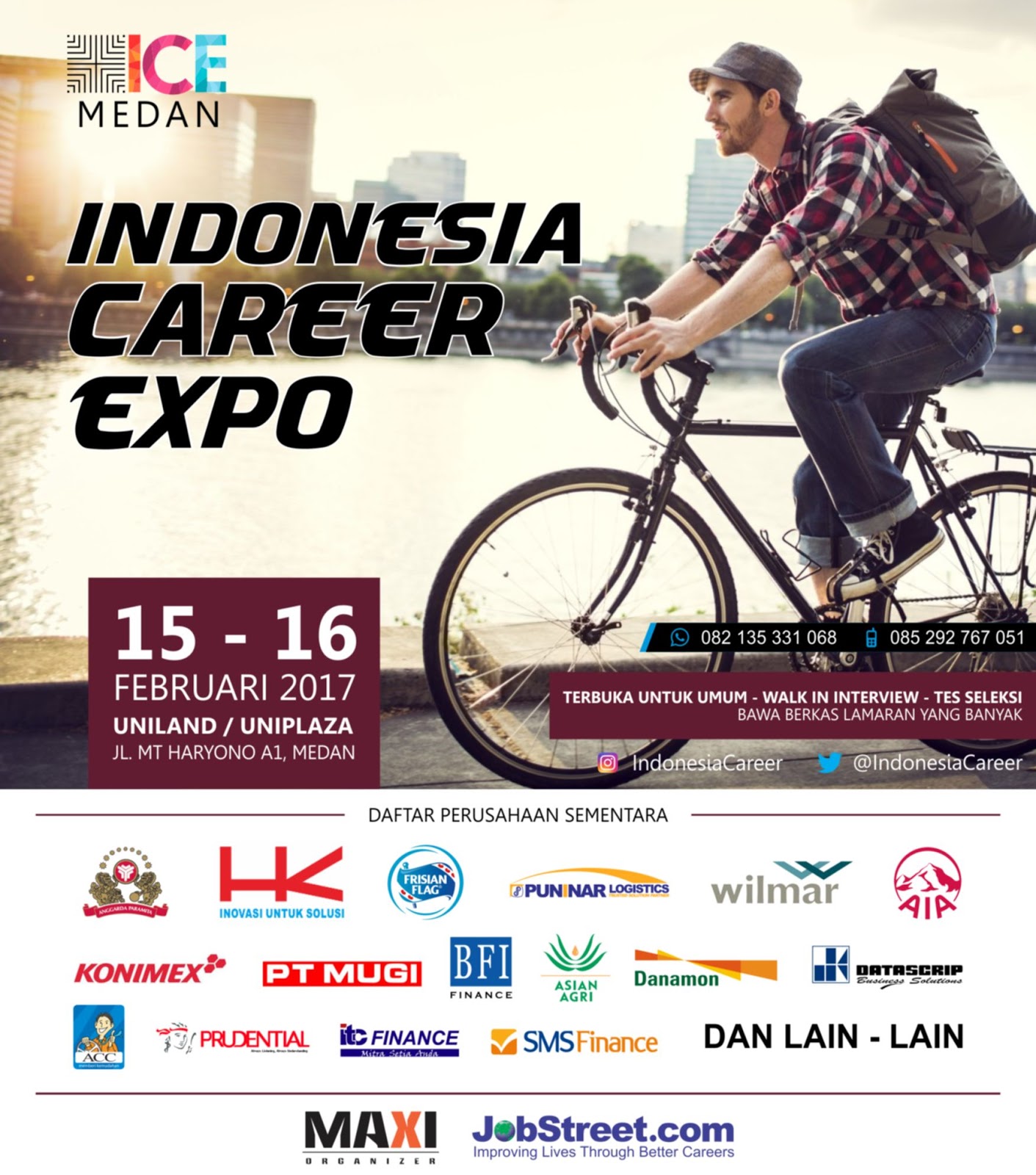 [Job Fair] Medan Indonesia Career Expo - Februari 2017