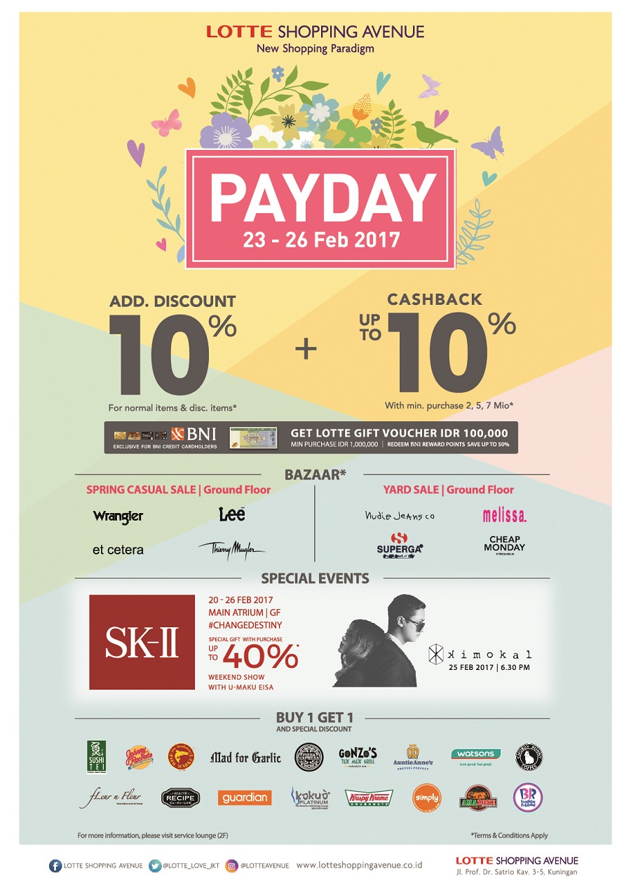 PAYDAY DI LOTTE SHOPPING AVENUE