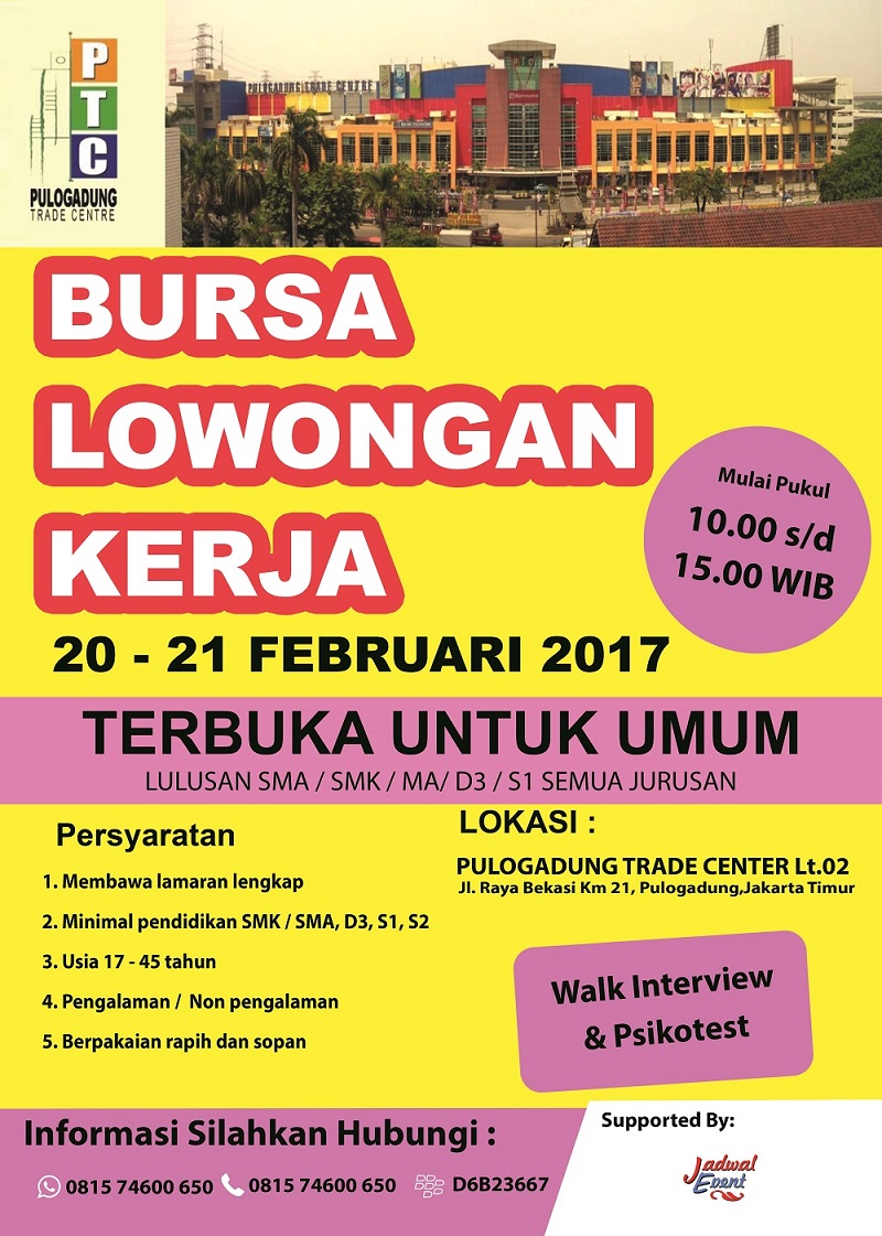 Bursa Lowongan Kerja Jakarta Timur