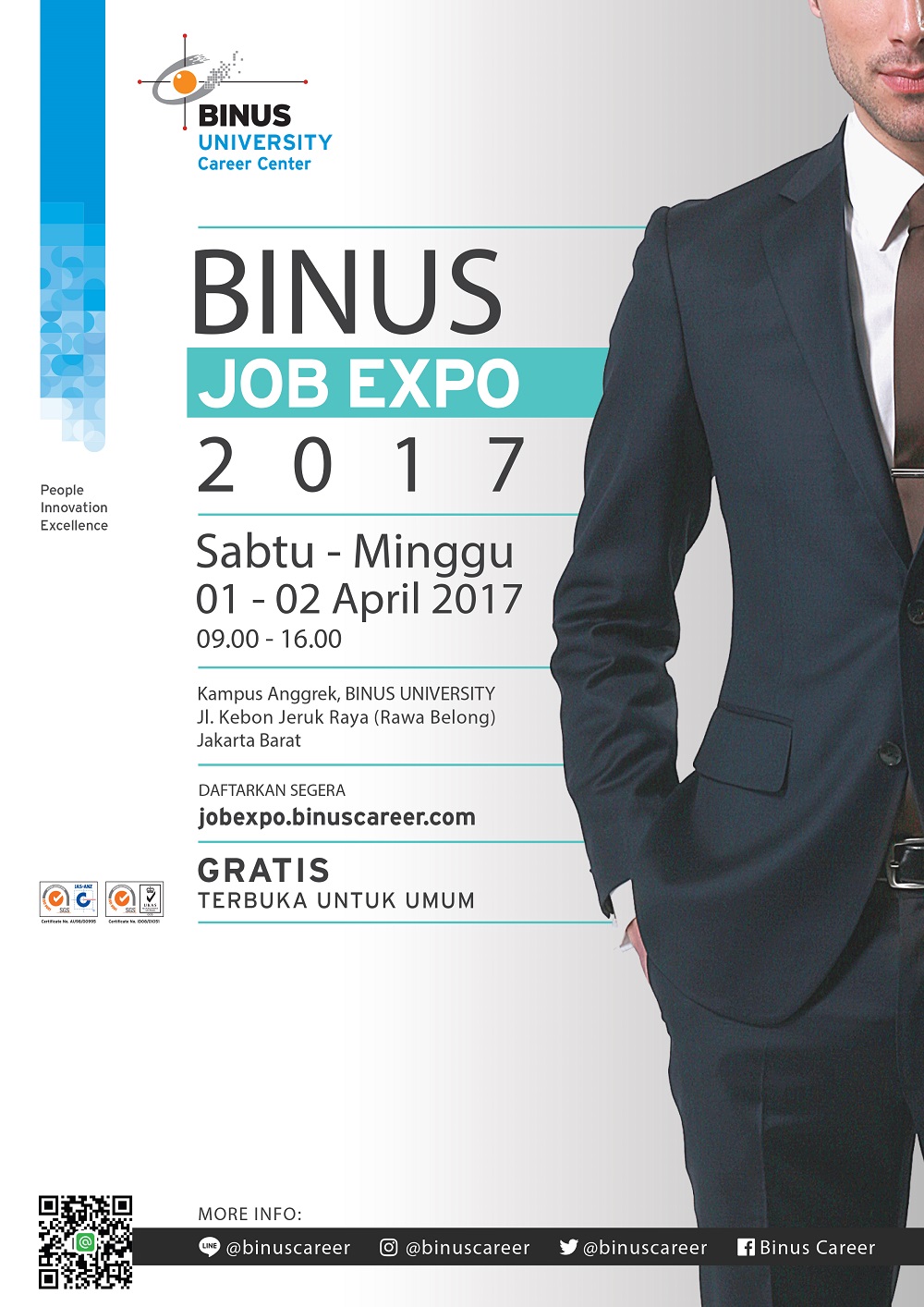 BINUS JOB EXPO - April 2017
