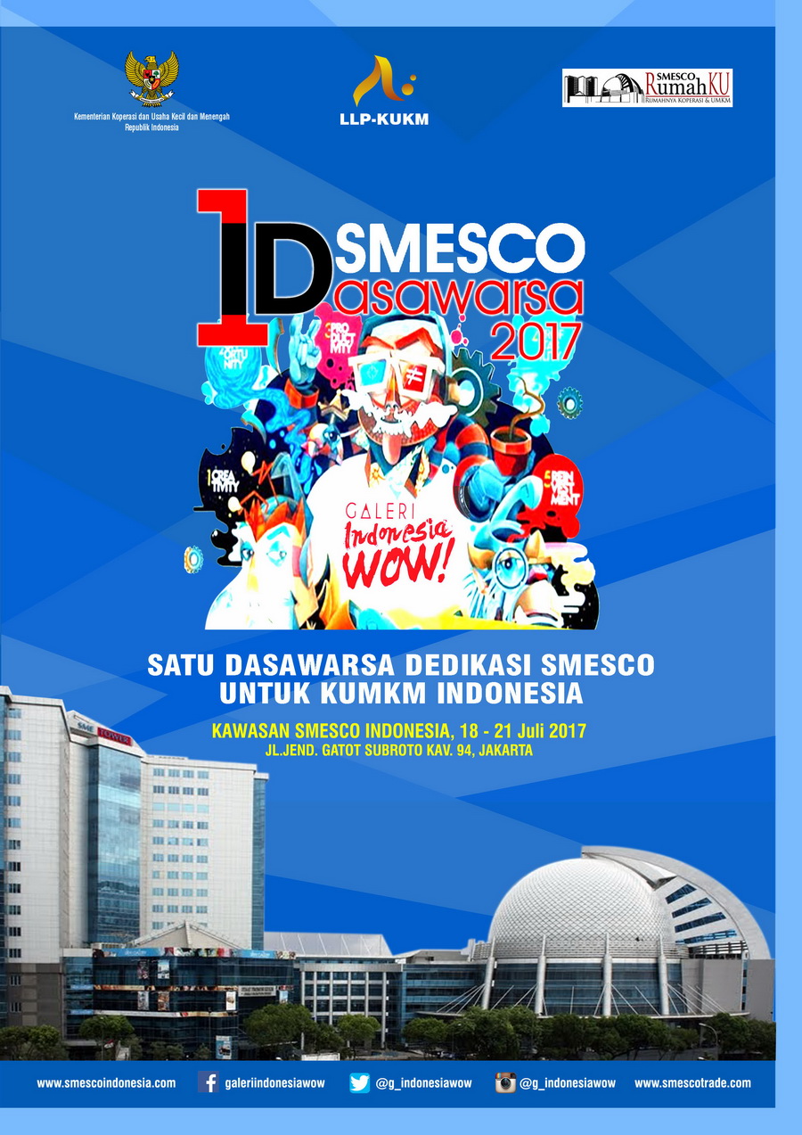 Satu Dasawarsa Dedikasi Smesco Indonesia : Pameran Kuliner-Seni Budaya Nusantara