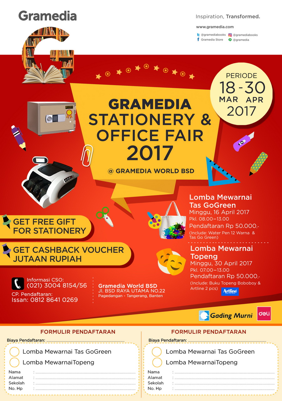 Gamedia Stationery & Office Fair 2017