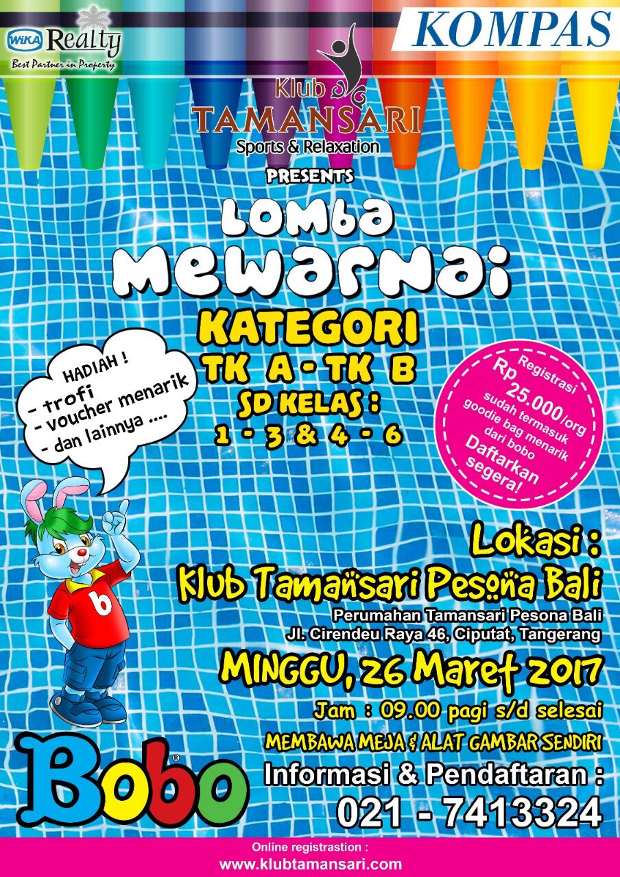 Lomba Mewarnai Tamansari Pesona Bali