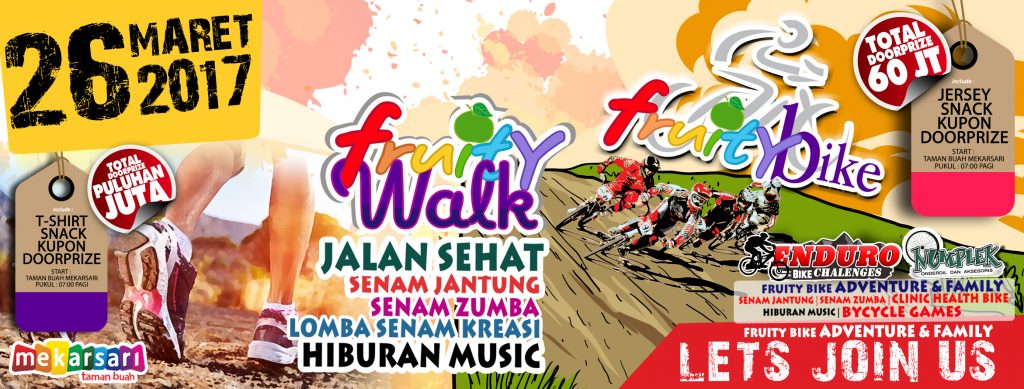 Mekarsari Fruity Bike & Fruity Walk 2017