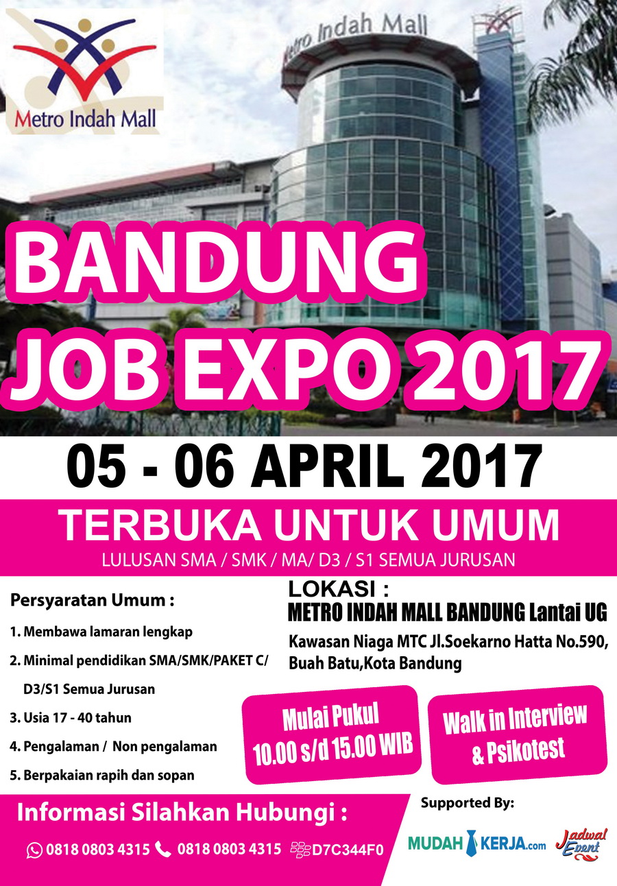 BANDUNG JOBEXPO 2017