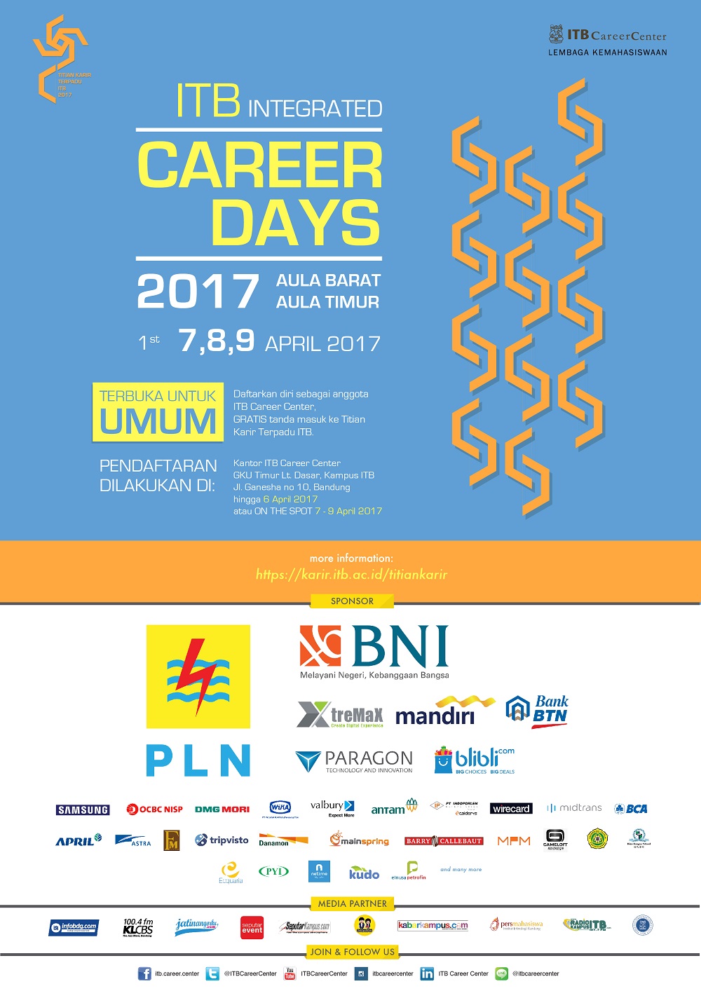 ITB Integrated Career Days - April 2017