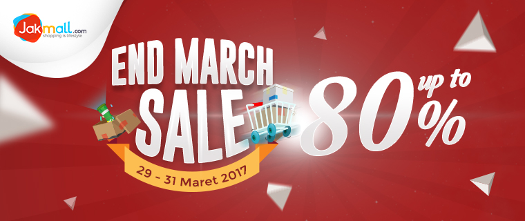End March Sale - Diskon hingga 80%!
