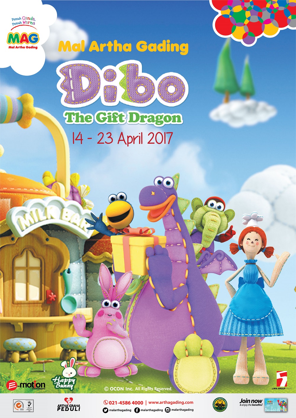 Mal Artha Gading “Dibo The Gift Dragon”