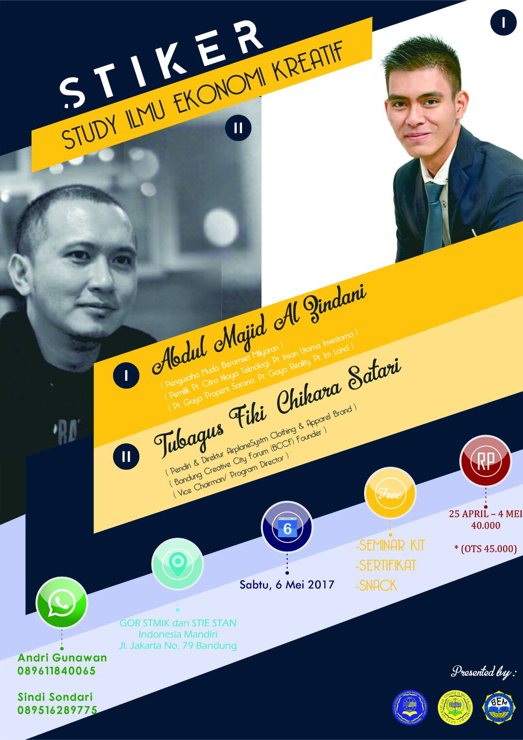 SEMINAR STUDI ILMU EKONOMI KREATIF (STIKER)