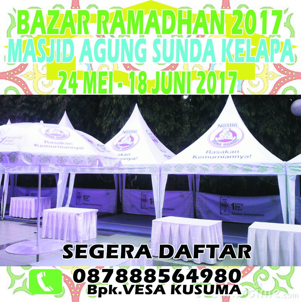 Bazar Ramadhan Masjid Agung Sunda Kelapa 2017