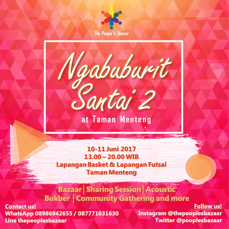 "NGABUBURIT SANTAI 2" - Jakarta