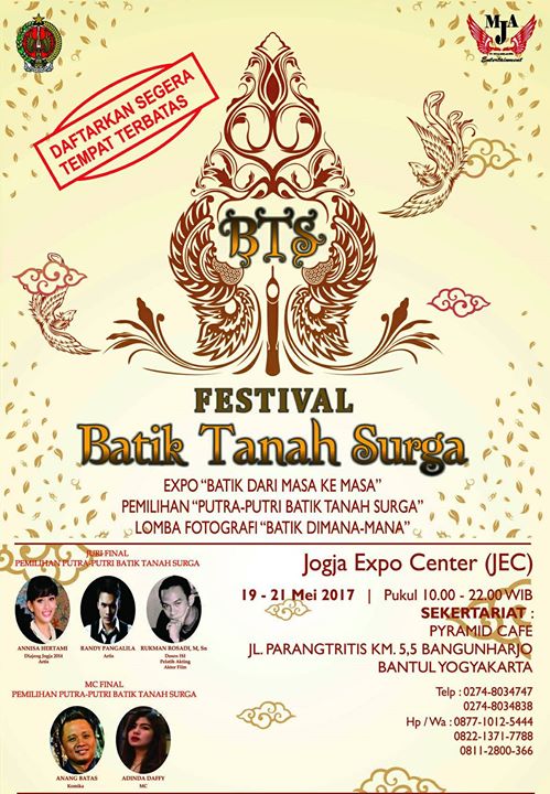 FESTIVAL BATIK TANAH SURGA - Yogyakarta