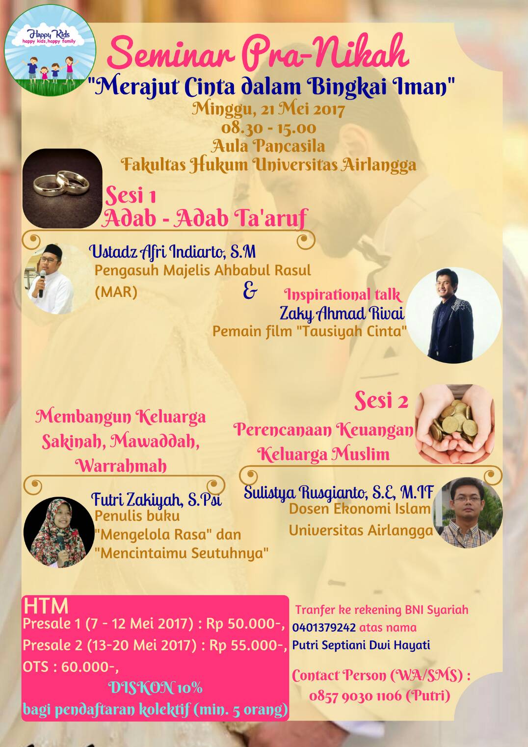Seminar Pranikah "Merajut Cinta dalam Bingkai Iman"
