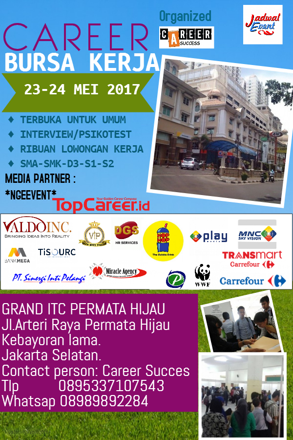 CAREER FAIR JAKARTA - Mei 2017