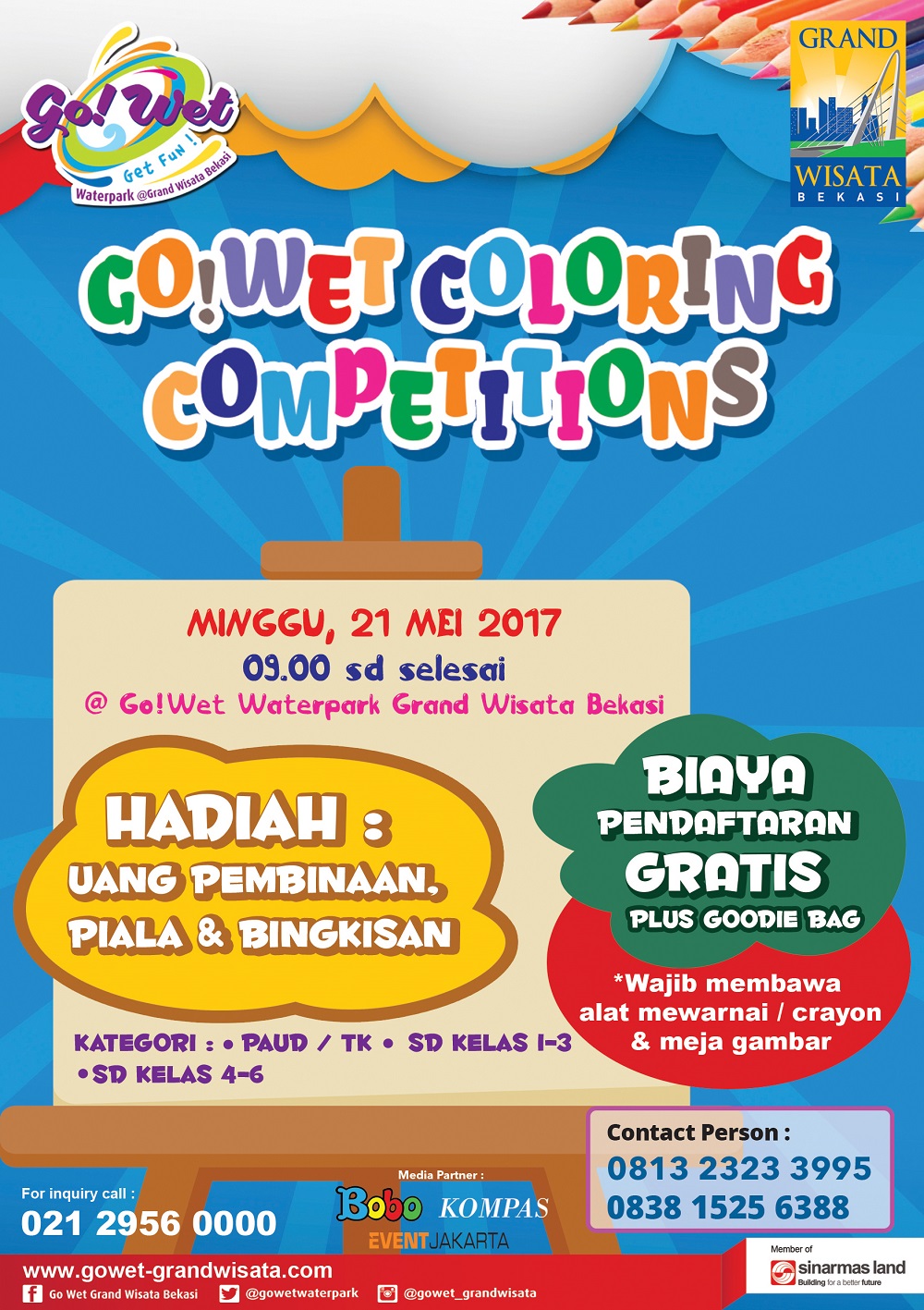 Go!Wet Coloring Competitions