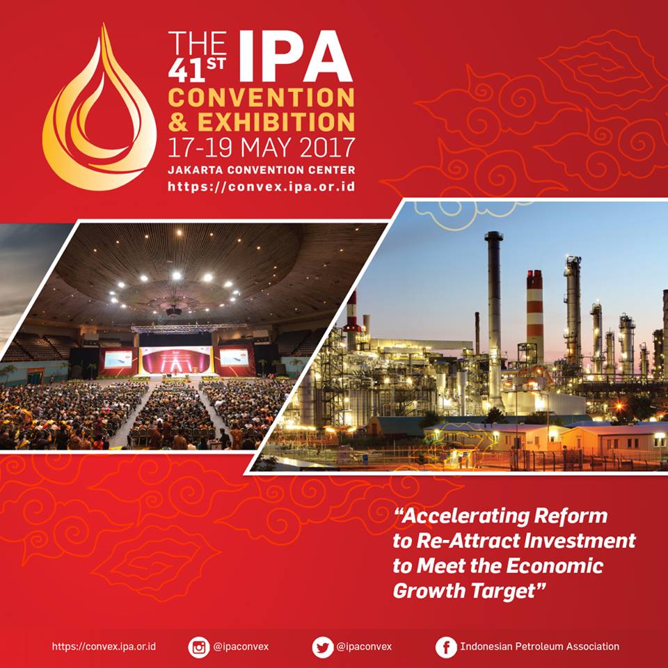 The 41st Indonesian Petroleum Association Convention and Exhibition (IPA Convex) 2017