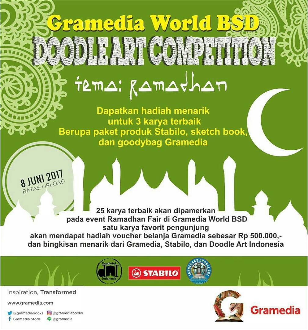 DOODLE ARTCOMPETITION 2017 - BSD Tangerang