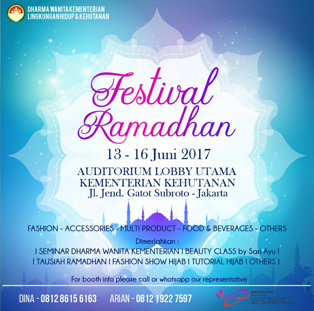 Festival Ramadhan Kementrian Kehutanan