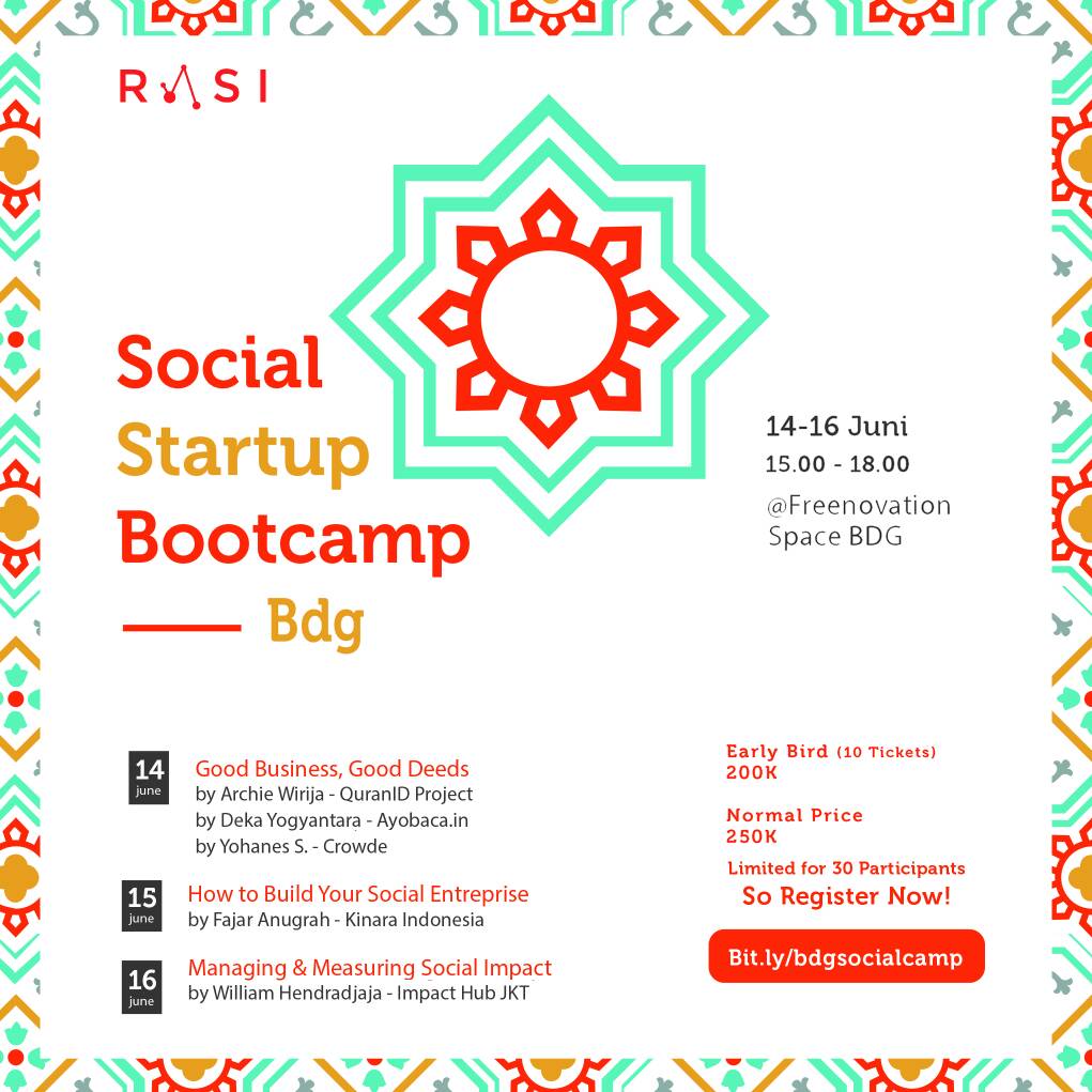 Social Startup Bootcamp Bandung