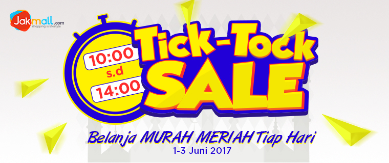 Tick Tock Sale - Belanja Murah Meriah Tiap Hari