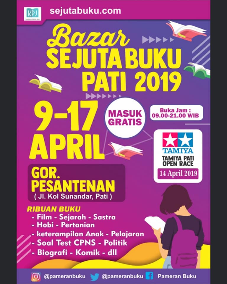 Bazar Sejuta Buku Pati 2019