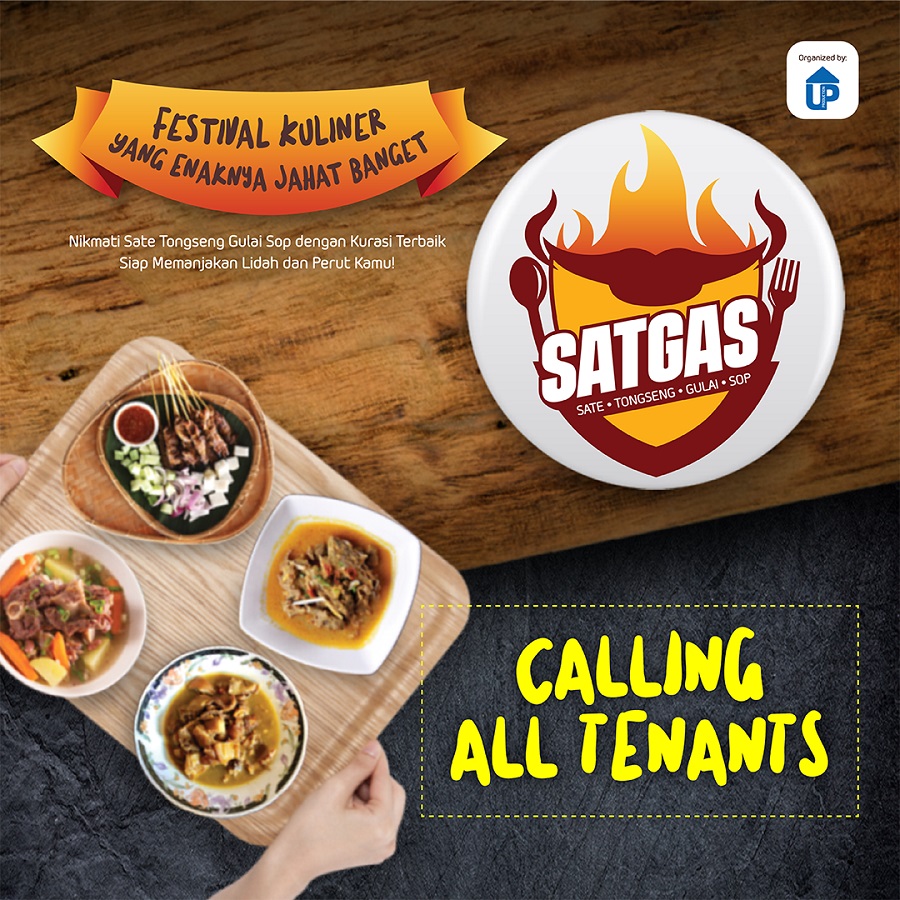 SATGAS : SATE, GULAI, SOP, TONGSENG