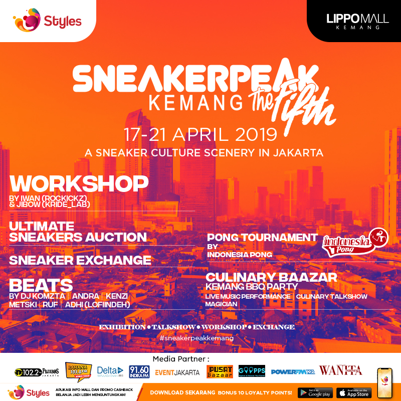 The Fifth Sneakerpeak Kemang 2019