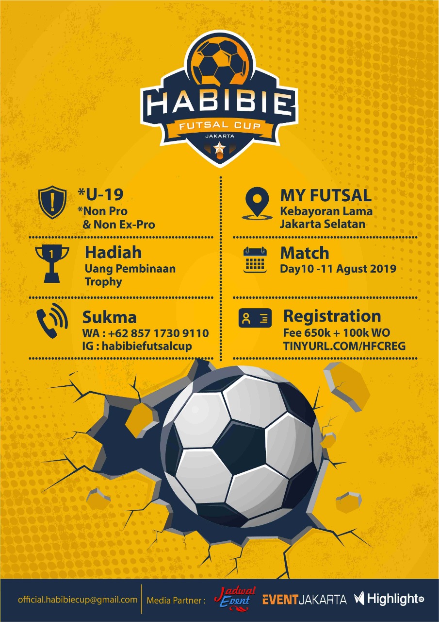 Habibie Futsal Cup Jakarta 2019