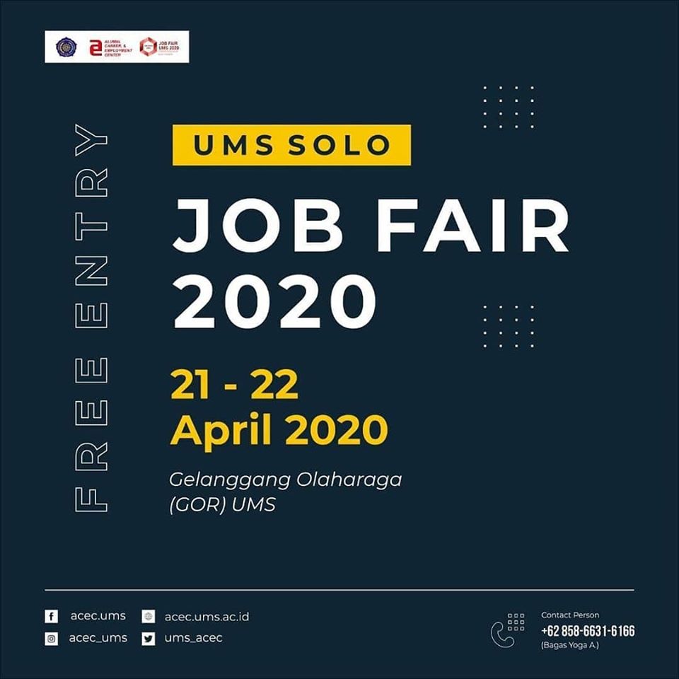 UMS Job Fair VII - April 2020