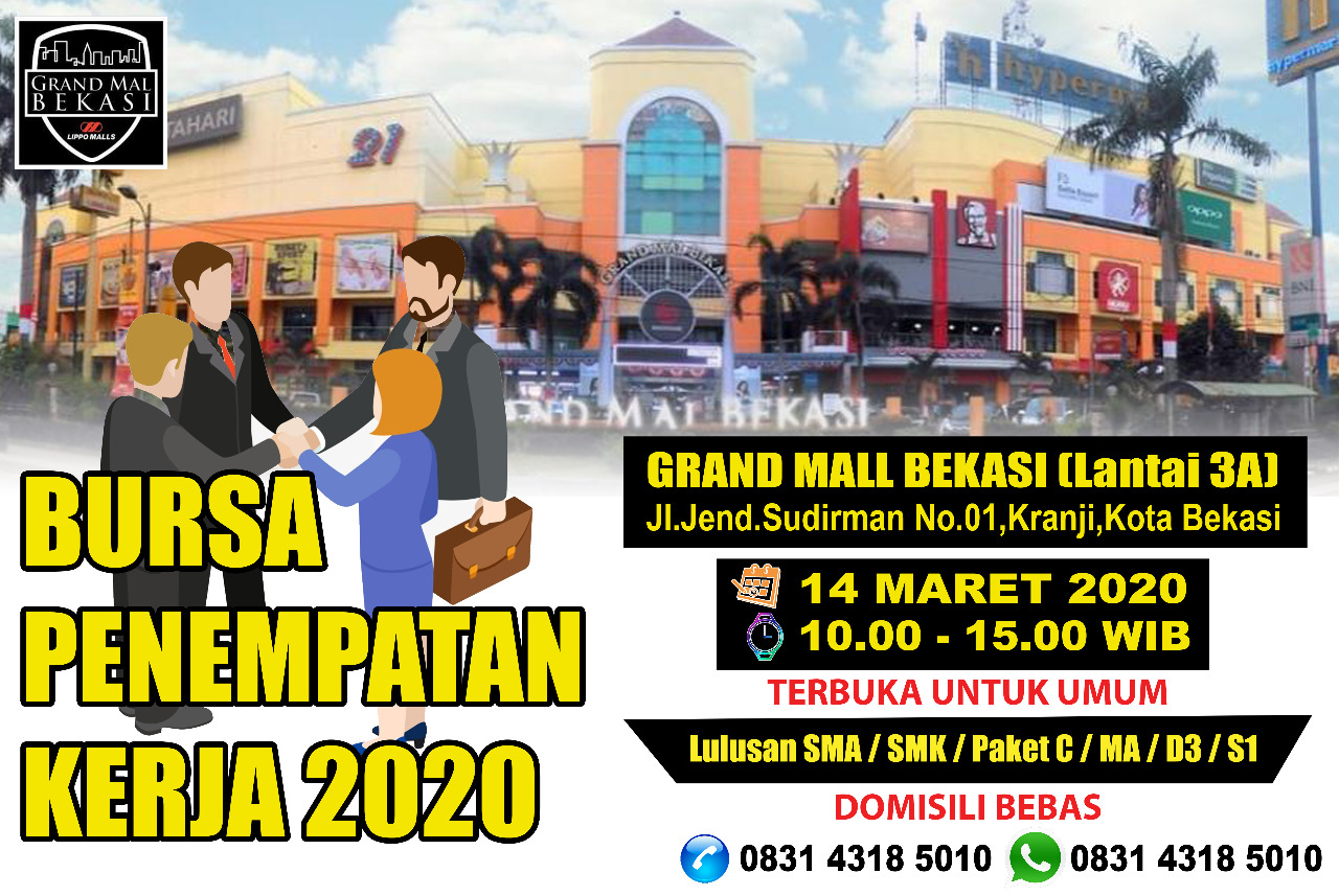 BURSA KERJA BEKASI - MARET 2020