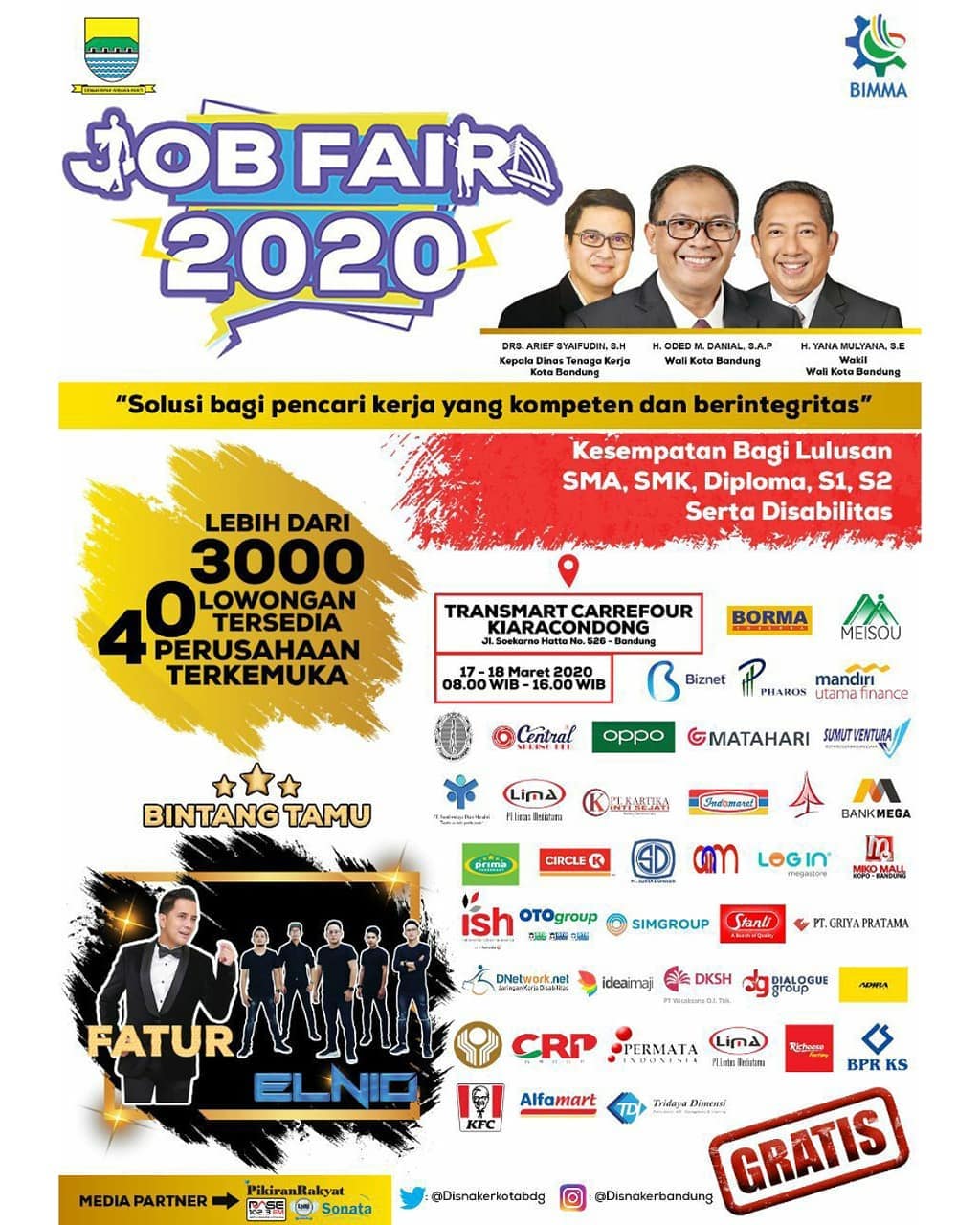 Job Fair Bandung - Maret 2020