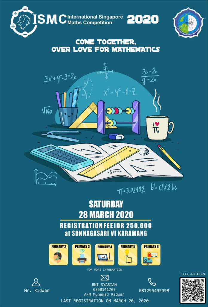 ISMC 2020 (International Singapore Maths Competition)