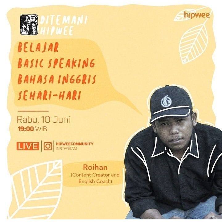 Live Instagram - Belajar Basic Speaking Bahasa Inggris Sehari-hari
