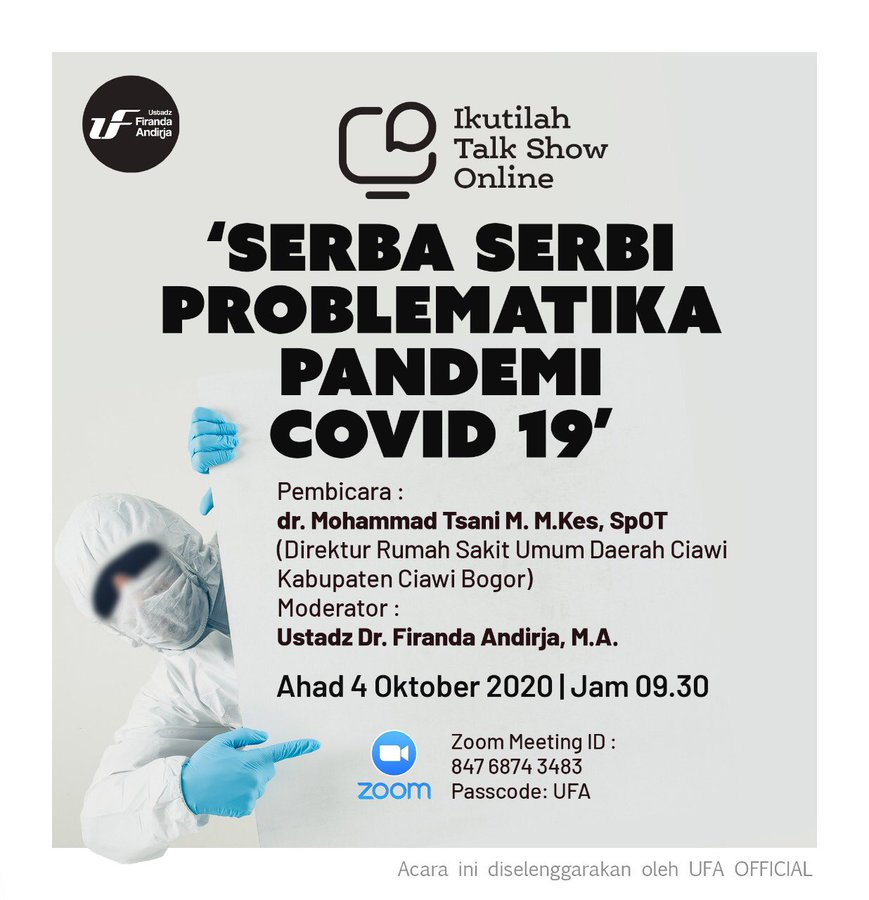 [Talkshow] Serba- serbi problematika pandemi COVID-19