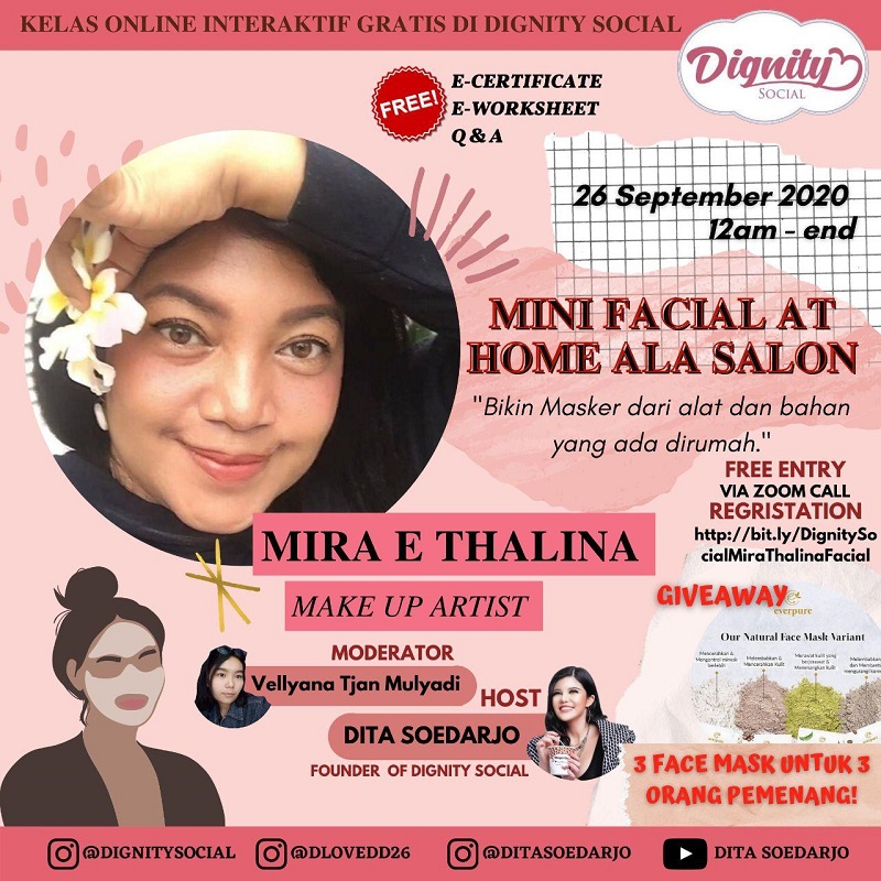 DIGNITY SOCIAL MAKEUP CLASS WITH MIRA E. THALINA