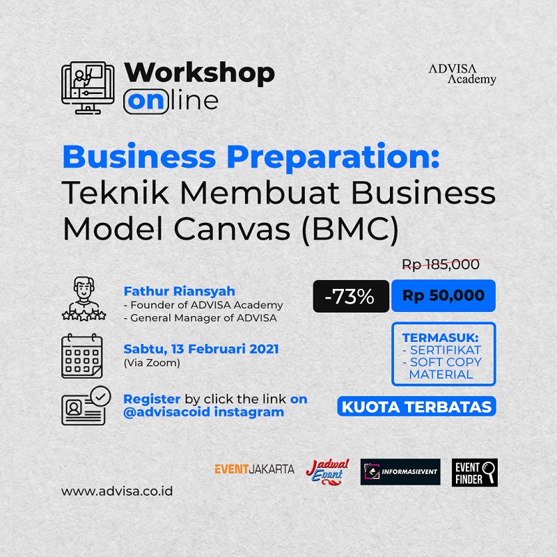 Business Preparation : Teknik Membuat Business Model Canvas (BMC)