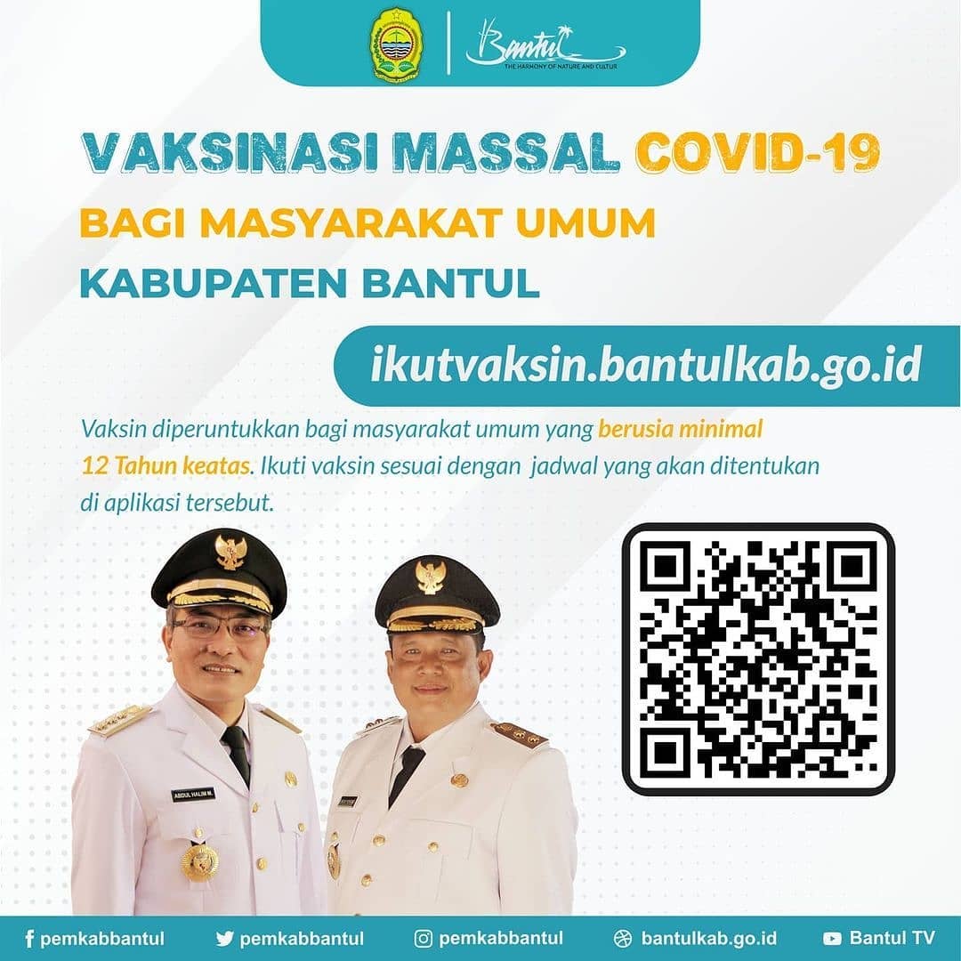 Vaksinasi Massal Covid-19 - Kota Bantul